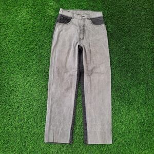 Vintage 90s Baggy Jeans Womens 8 30x31 Two-Tone